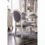 Chaises d'appoint transitionnelles rustiques