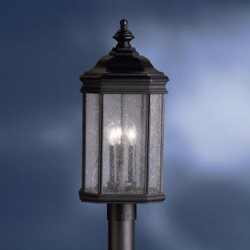Tête de lanterne d'extérieur 3 lumières Vanna, Noir