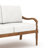 Breger 4-Piece Wood Patio Conversation Set