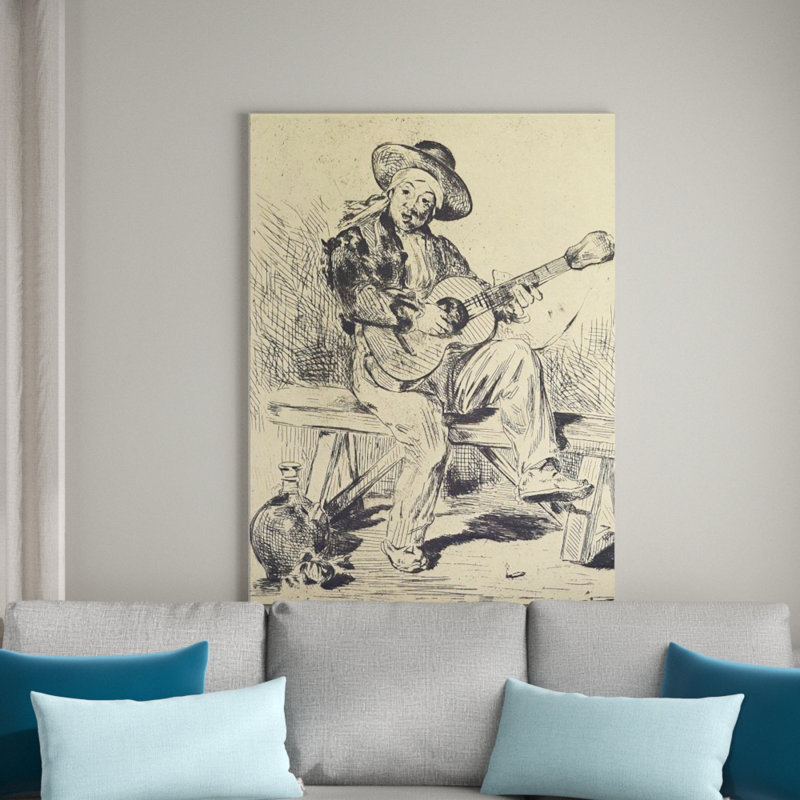 Edouard Manet - Wrapped Canvas Print, 80cm H x 60cm W x 1.8cm D
