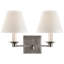 Ralph Lauren Evans Double Arm Sconce-1446739049