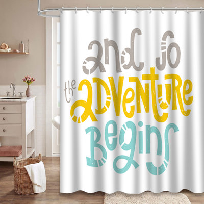 Rideau de douche Adventure 12 Inspired