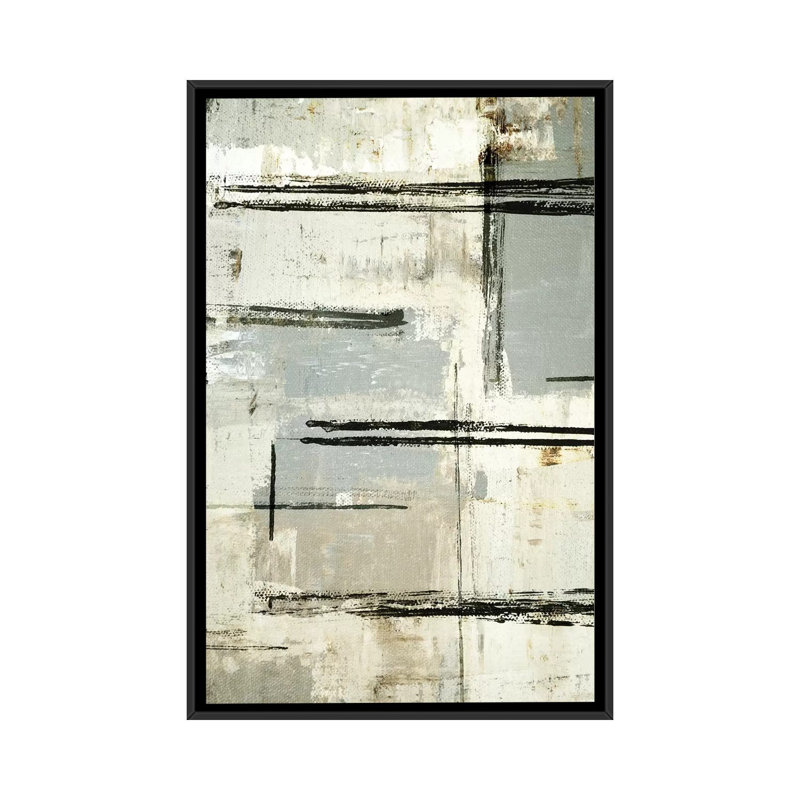 « prehension », impression sur toile, H 26 po x l 18 po x P 1,5 po, Toile avec cadre noir, Pas de tapis