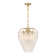 Boa 5-Light Chandelier in Warm Brass by Breegan Jane