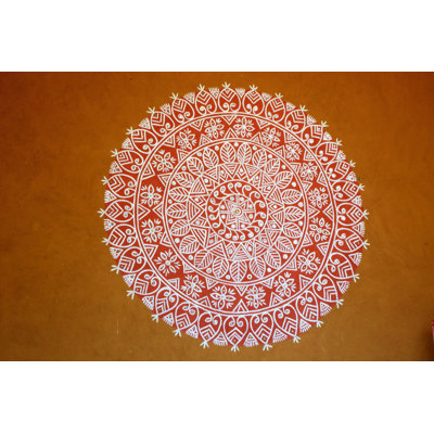 "Rangoli" par Rakeshpicholiya, impression sur toile tendue