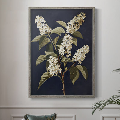 FLORAL Series CLIV Framed Print - Solid Wood