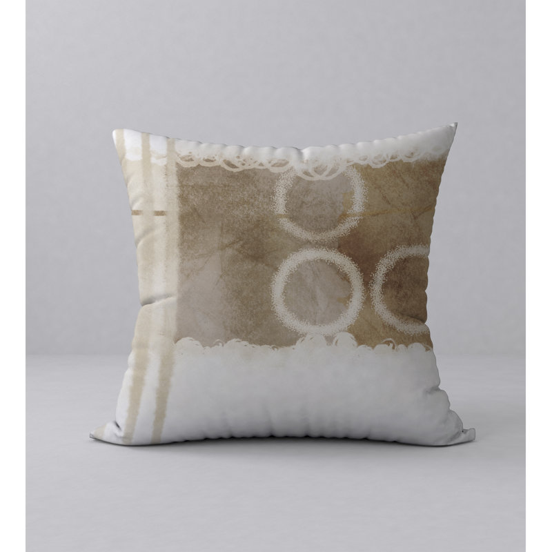 Reversible Throw Pillow, 24" x 24"
