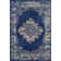 Tapis oriental bleu / blanc Burnie