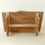 Table basse en bois massif Live Edge