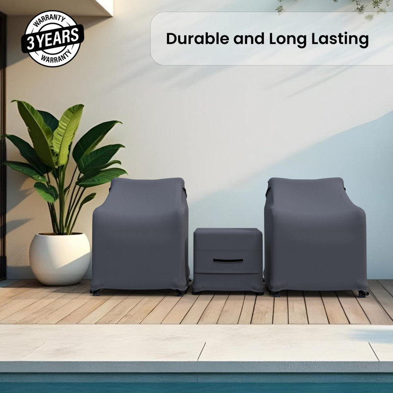 Wicker/Rattan Patio Conversation Set Cover
