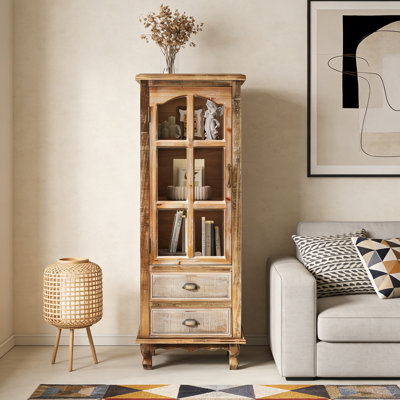 Armoire de rangement en bois rustique