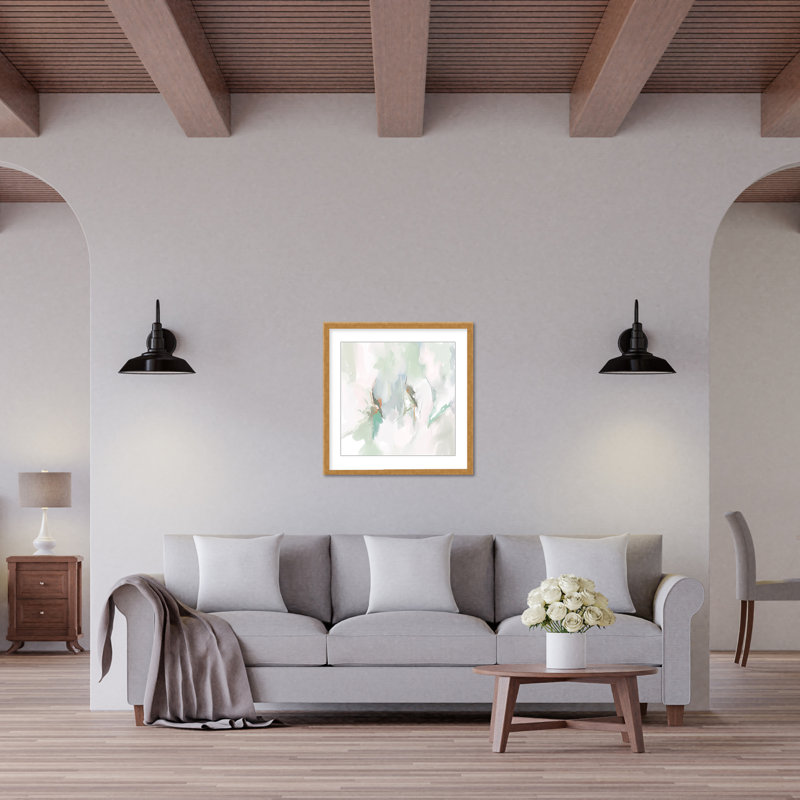 Abstract Coastal Bloom, 48" H x 48" W