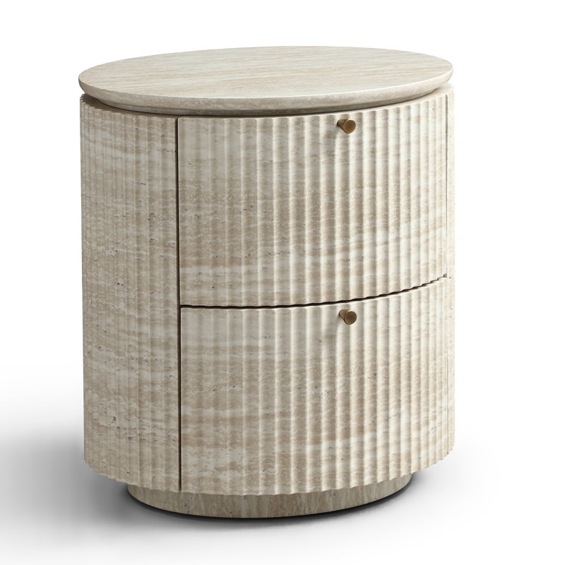 Table de chevet 2 tiroirs Modern