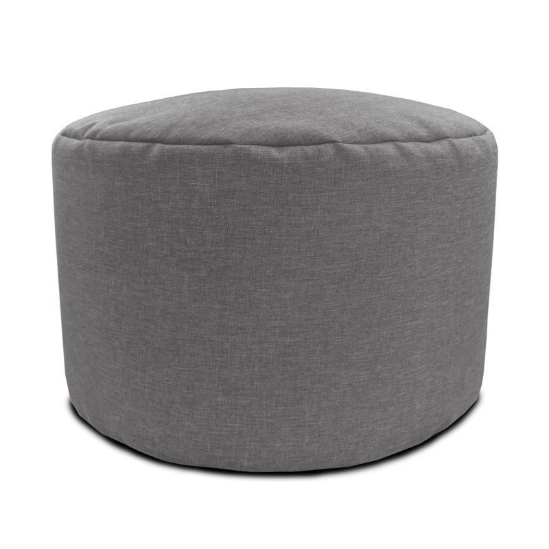 rucomfy Beanbags Textured Barley Pouffe Bean Bag. Large Foot Rest or Extra Seating. Home Living or Bed Room Footrest. W55cm x H38cm