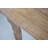 Valerie Pine Rectangular Solid Wood Top with Solid Wood Base Dining Table-15059047