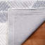 Tapis gris / ivoire en coton et viscose en laine et coton touffetés à la main Reaksmey-1709733499