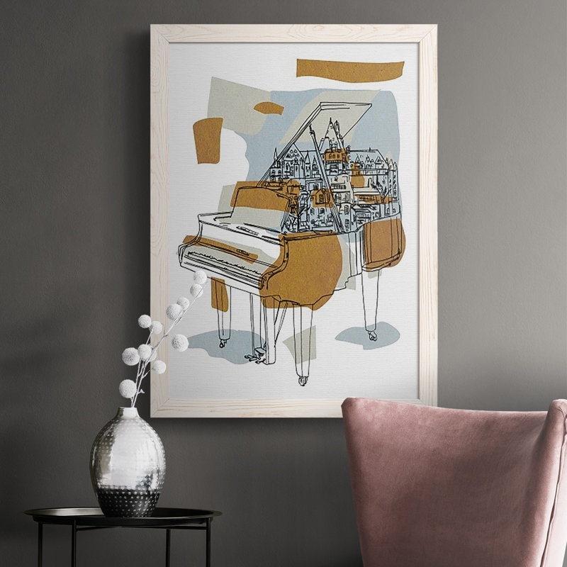 Rehearsal I - Reproduction de photo sur toile, Blanc, H 37,5 po x l 27,5 po x P 1 po