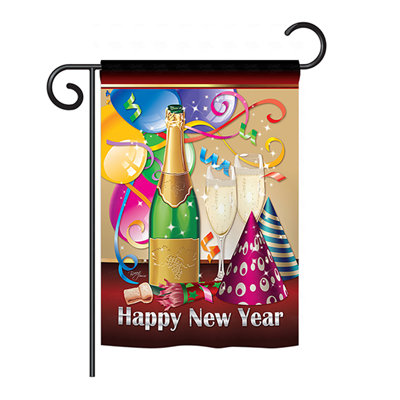 Thorben Double Sided Polyester New Year's