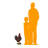 Rooster Life Size Statue