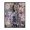 Fleurs expressives et femme, estampe numérique encadrée par Marta Wiley