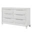 Commode double 6 tiroirs avec miroir Kenadee