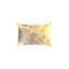 Traditional Calligraphy Velvet Pillow 16'' X 24'' in Blue/Gold