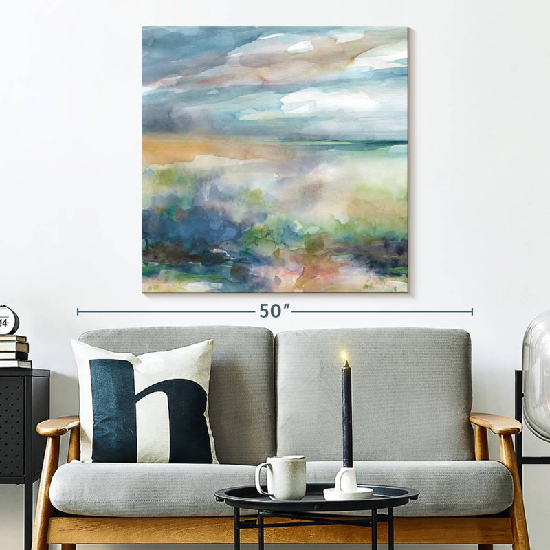 Southern Coast, 33" H x 33" W