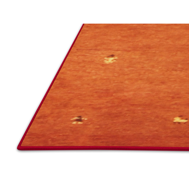 Tapis contemporain brun clair Welaka, Rectangle 4 pi x 6 pi