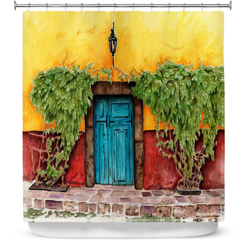 Rideau de douche simple porte