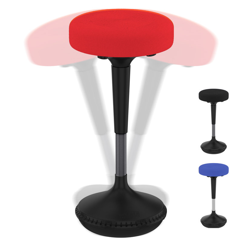 Tabouret oscillant Uncage, Rouge