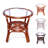 Eukleides Glass Tray Top End Table-62679095