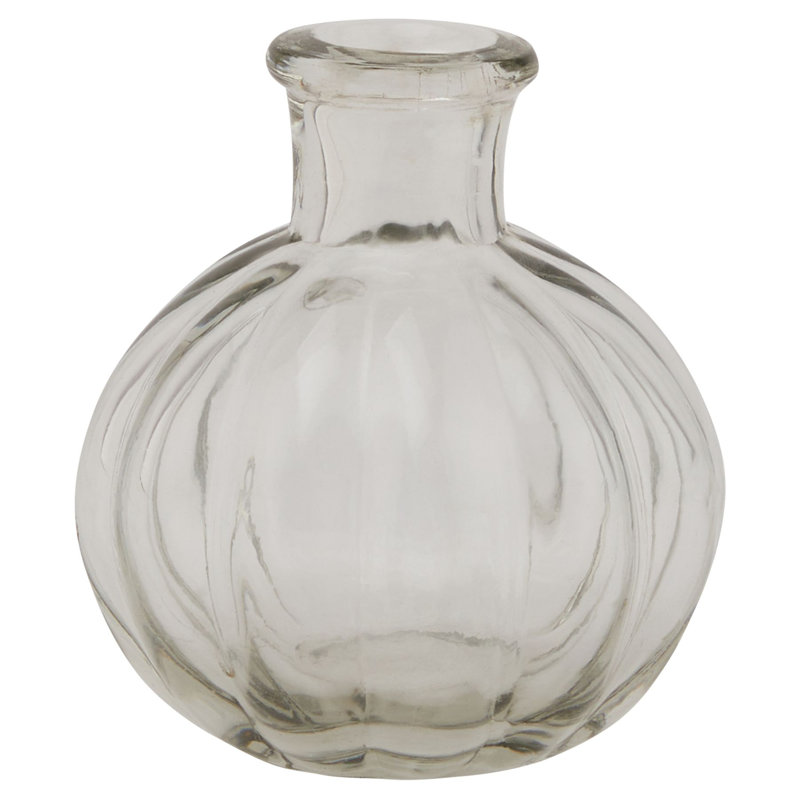 Catheline Handmade Glass Table Vase, 7cm H x 6cm W x 6cm D