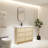 42" Freestanding Bathroom Vanity with Resin Sink-1801747466