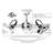 Duplo-Dinamico 6 - Blade Caged Ceiling Fan with Wall Control and Light Kit Included-2096005722-2108932363