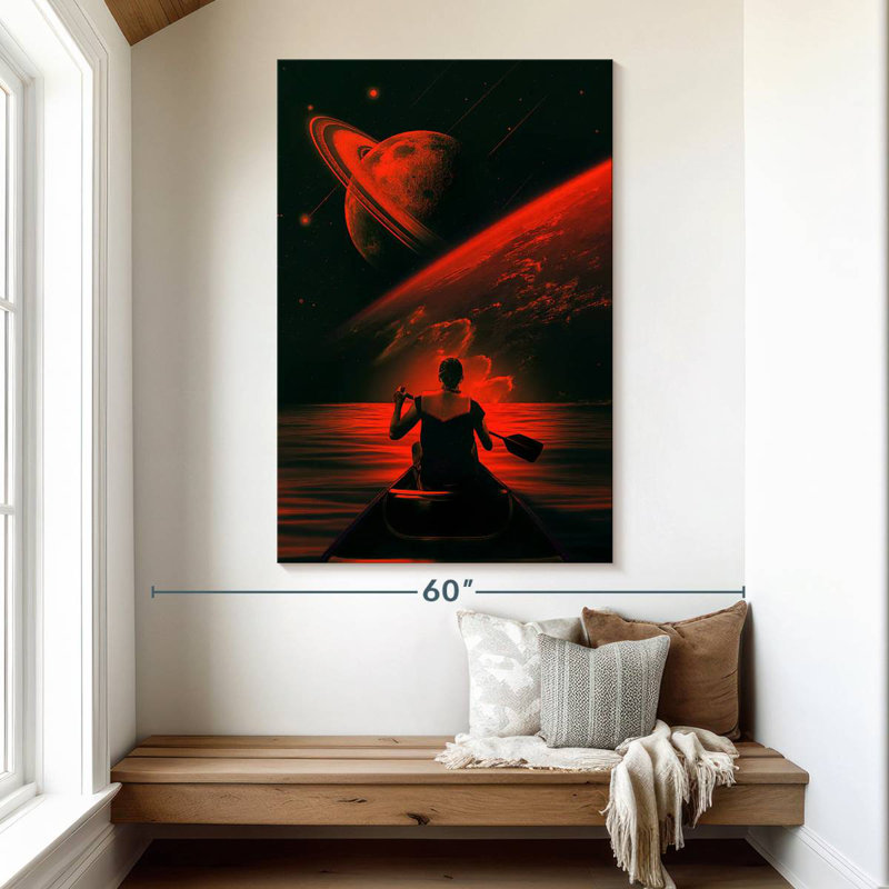 Kelan Into The Horizon, 51" H x 34" W