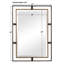 Rashmi Metal Rectangle Wall Mirror