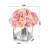 Fabric Rose Arrangement in Vase-263556355