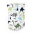 Mod Dinosaur Blue and Green Foldable Laundry Hamper with Handles by Sweet Jojo Designs