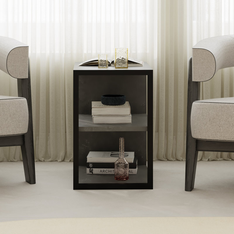 Seick End Table, Retro Grey