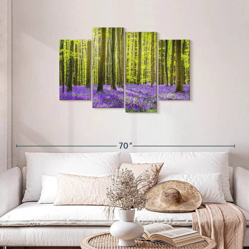 Albord Hallerbos Bluebells, H 27 po x l 43 po