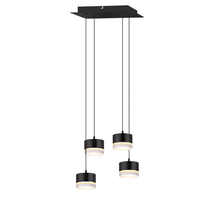 Luminaire suspendu tambour 4 lumières Barnsdall