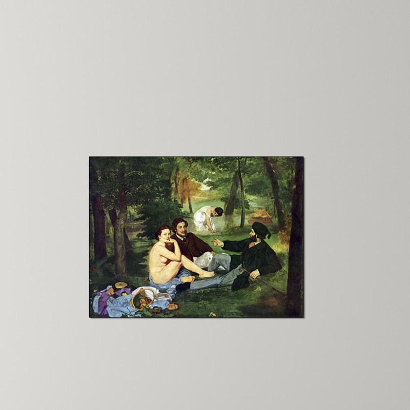 1 Piece Wrapped Canvas Painting, 60cm H x 80cm W x 1.8cm D