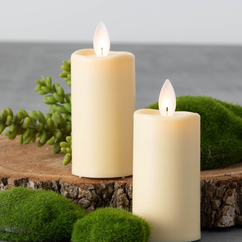 Bougie votive non parfumée