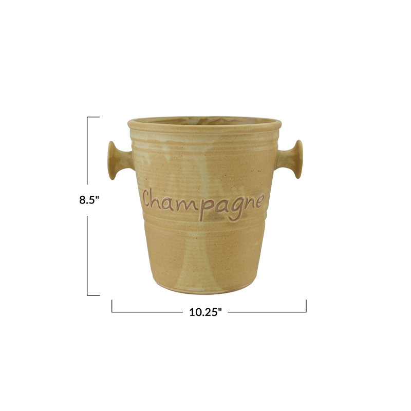 Stoneware Vintage Champagne Bucket