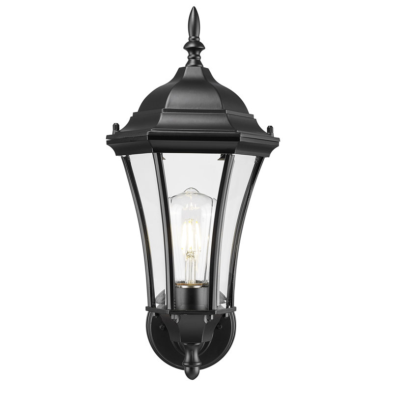 Francesca Lane Wall Light, Matte Black