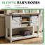 Console de 46 po Chimira, blanc-1463837282