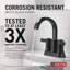 Two Handle Centerset Bathroom Faucet-99674588
