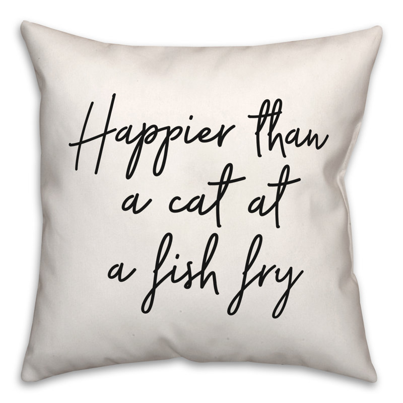 Coussin noir et blanc