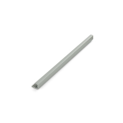 Le profilé en aluminium Outwater convient aux matériaux de 7 / 32-1 / 4 pouces d'épaisseur et de finition moulée en aluminium anodisé (satiné) 72 pouces (paquet de 10)
