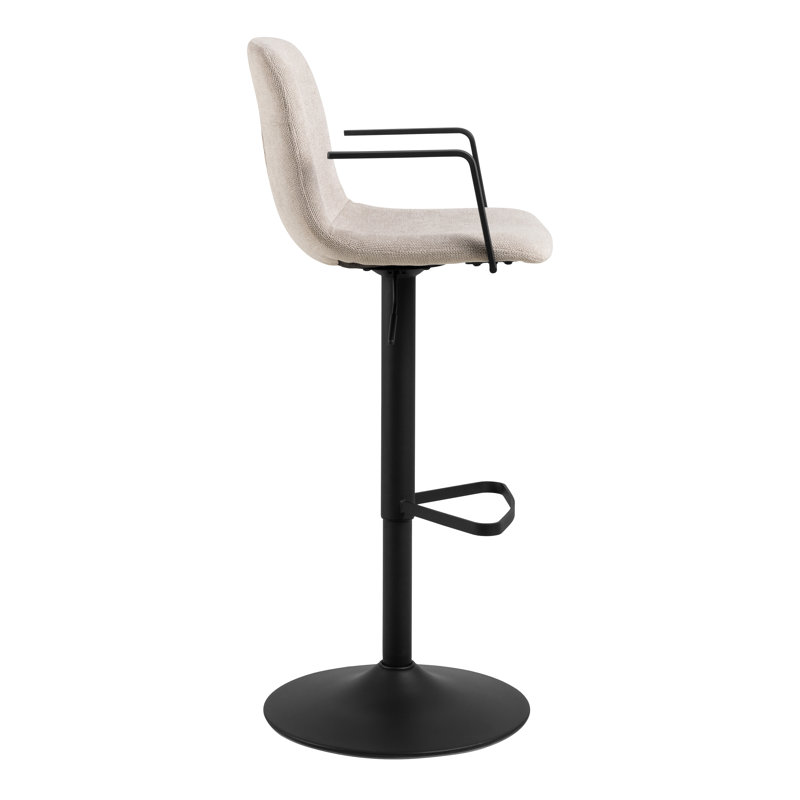Pablo Swivel Upholstered Adjustable Height Counter Stool